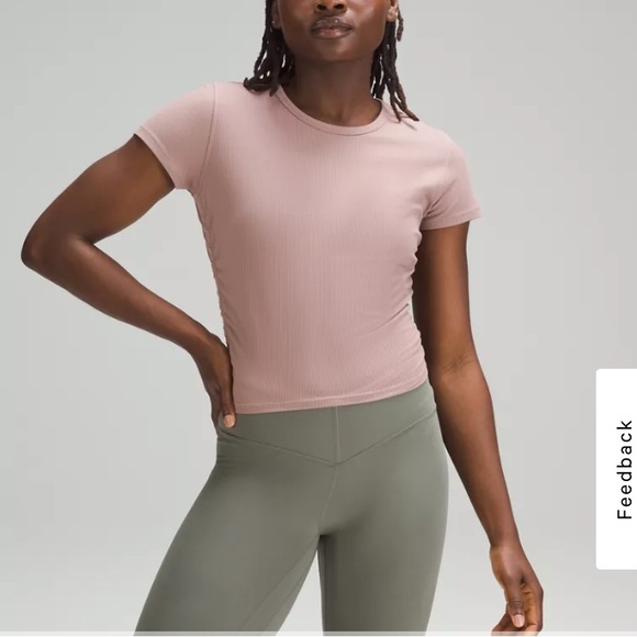 lululemon athletica Tops - NWT Lululemon Athletica All It Takes Ribbed Nulu™ Shirt